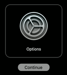 macOS boot options